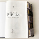 Bíblia Sagrada Letra GRANDE Leão Deluxe – Capa Dura Premium com Elástico